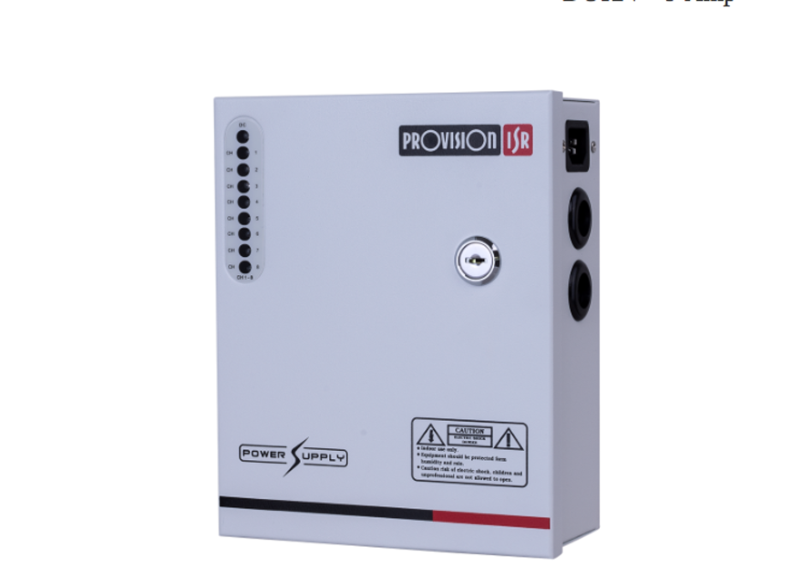 8CH Power Supply with Battery Provision ISR