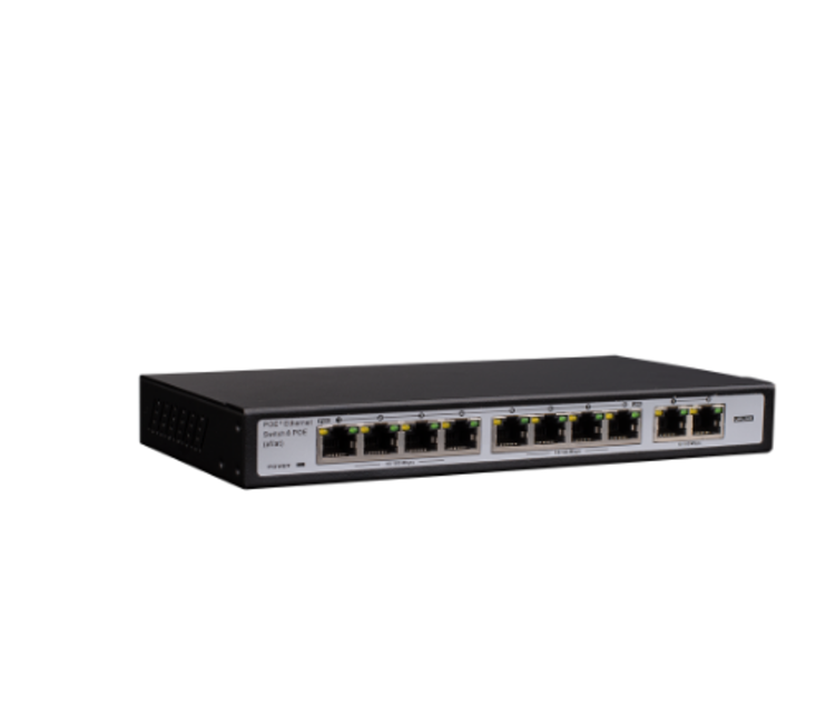 8+2-Port 10/100Mbps PoE Switch Provision ISR