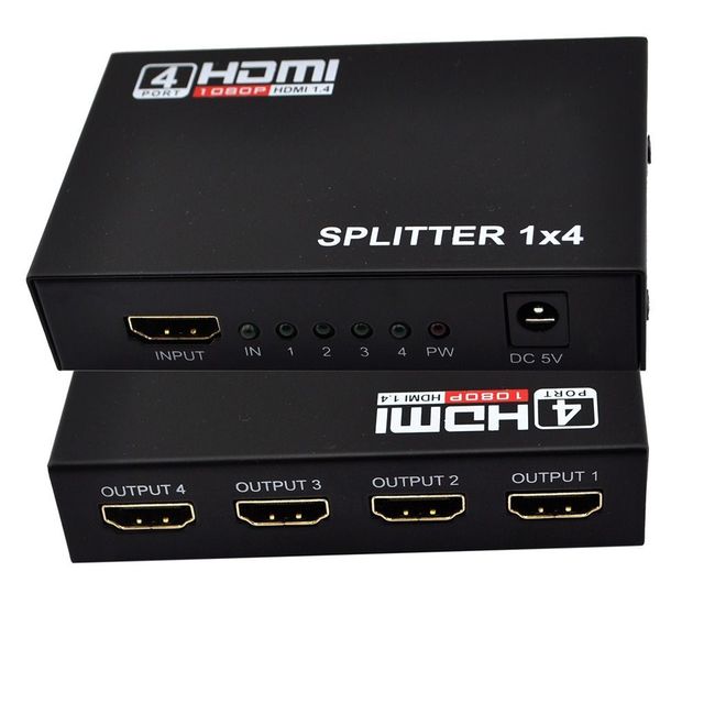 1 To 4 HDMI Splitter Provision ISR